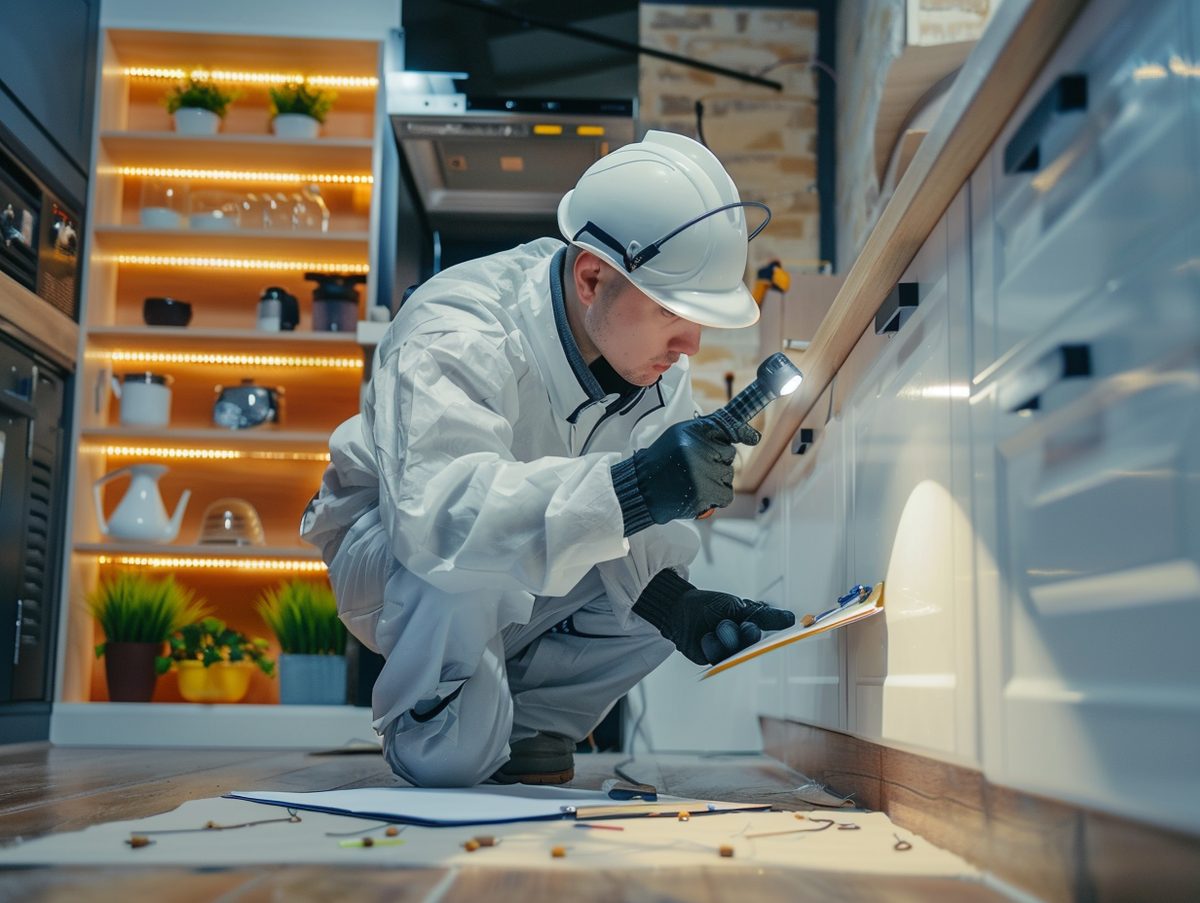 Commercial facility pest inspection